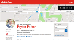 Desktop Screenshot of peytonparkerinsurance.com